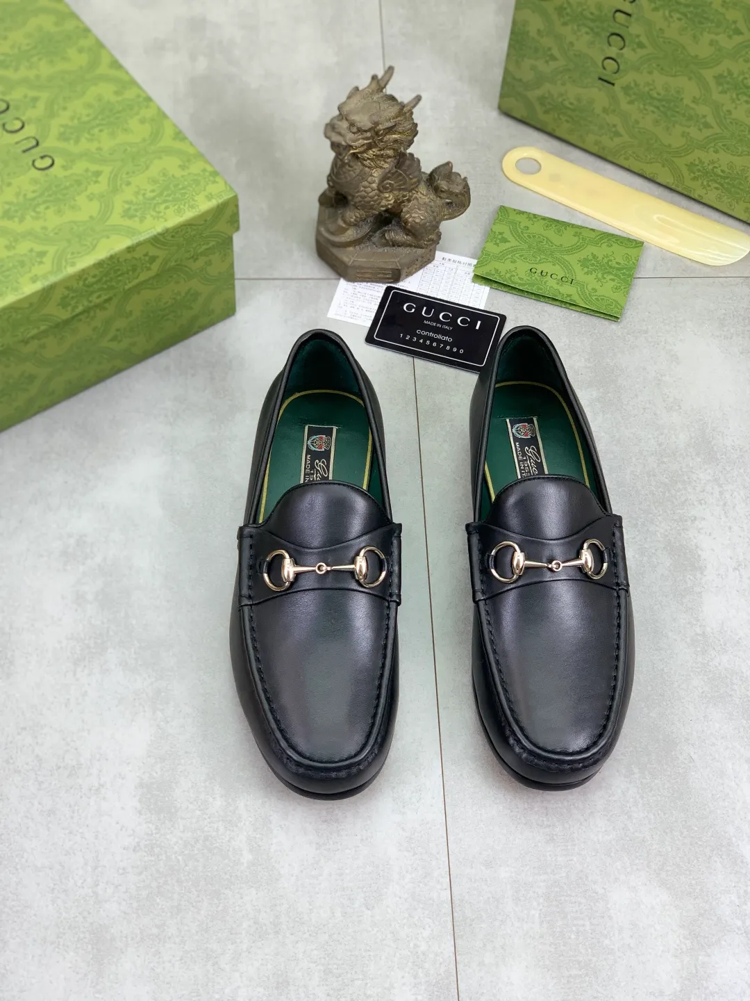Men's men's shoes 💰P540 [New style] Water dyed cowhide 💰💎💎💎 [Gucci] Gucci high-end men's formal business leather shoes, original order 1:1! Original imported high-end washed calfskin, original metal buckle, imported first-layer cowhide lining for feet, original outsole, men's shoe size: 38-45, multiple colors available
